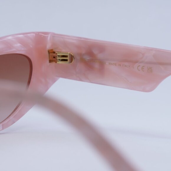 🕶️ New Dolce & Gabbana DG4450 323113 Sunglasses - Pink Marble Frame - Picture 7 of 11